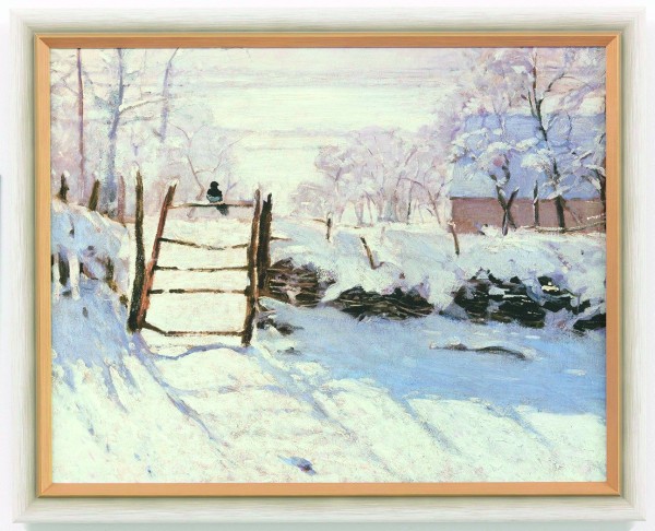 Claude Monet: Bild Die Elster (1868/69)