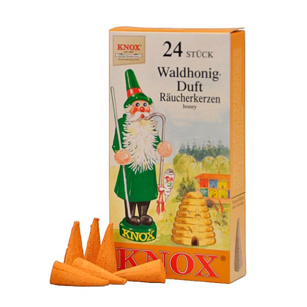 KNOX Räucherkerzen - Waldhonig