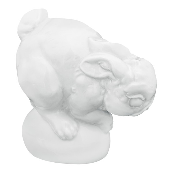 Meissen - Hase Benno - Weiß - Höhe 8,5 cm