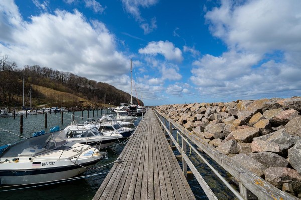 Wandbild Ostsee - Hafen Lohme (Motiv DMOS20)