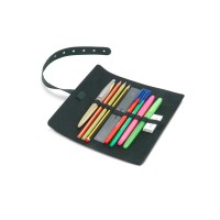 Vorschau: Stifte-Wickelrolle THEWO "Meari" schwarz antik Vorschau: Stifte-Wickelrolle THEWO "Meari" schwarz antik