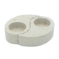 Sandstein-Leuchter Yin & Yang Sandstein-Leuchter Yin & Yang