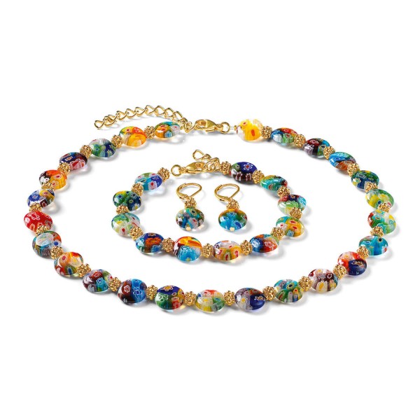 Petra Waszak: Schmuck-Set Mille Fiori