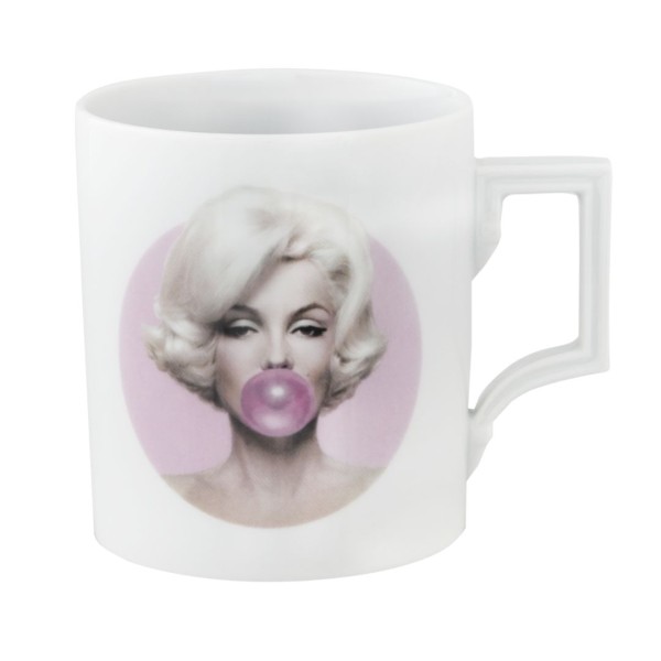 MEISSEN - Henkelbecher - Marilyn - Pink - Legends blowing Bubbles - Collection