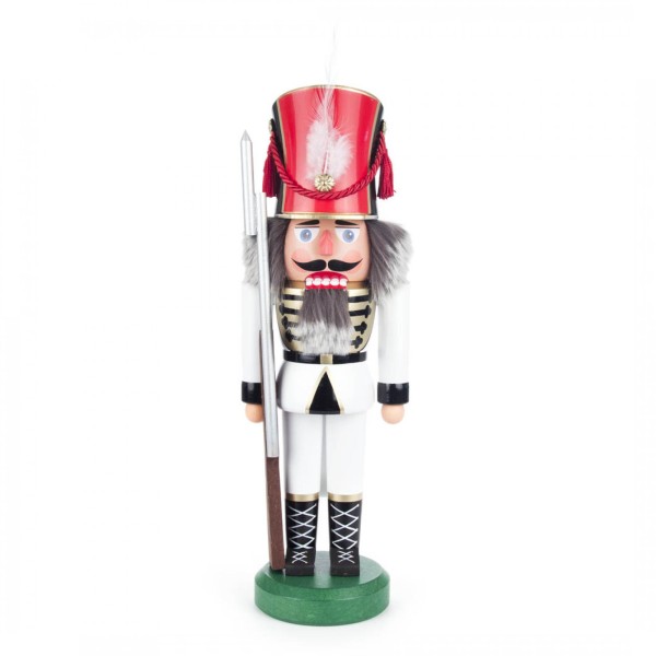 Nussknacker Soldat weiß, 38cm