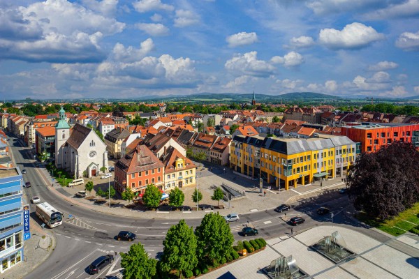 Wandbild Bautzen - Blick vom Reichenturm (Motiv DMBZ34)