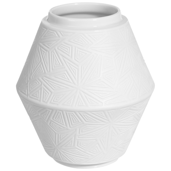 Meissen - Vase - Vitruv Biskuit - weiß - Höhe 16,5 cm