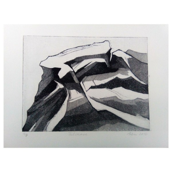 Anne Kern Grafik - Felsnase