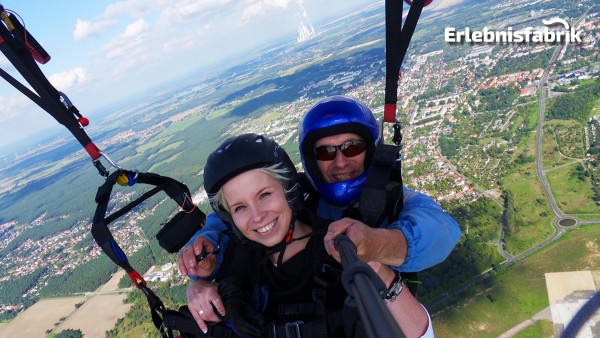 Gleitschirm Tandemflug in Cottbus