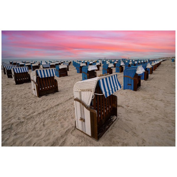 Wandbild Ostsee - Strandkorboase (Motiv DMOS27)