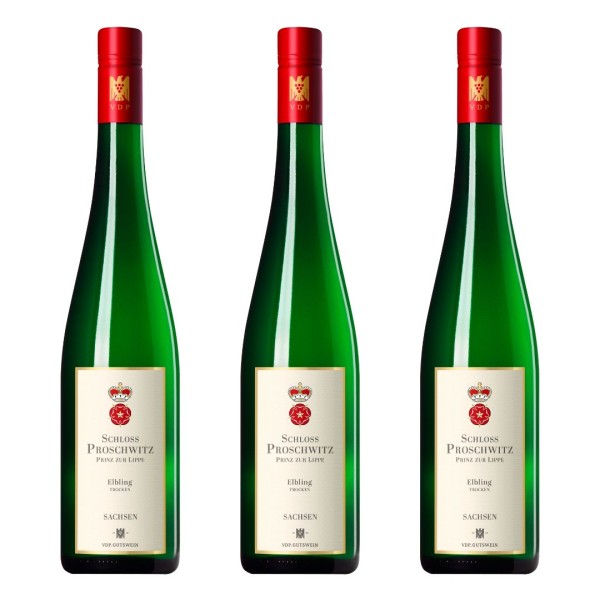 Schloss Proschwitz - 3er Set - Elbling trocken - Weißwein