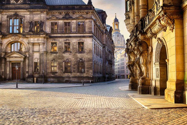 Wandbild Dresden - Der Schlossplatz (Motiv DMDD18)