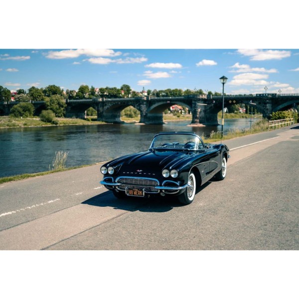 Wandbild 1961 Chevrolet Corvette C1 (Motiv V8 04)